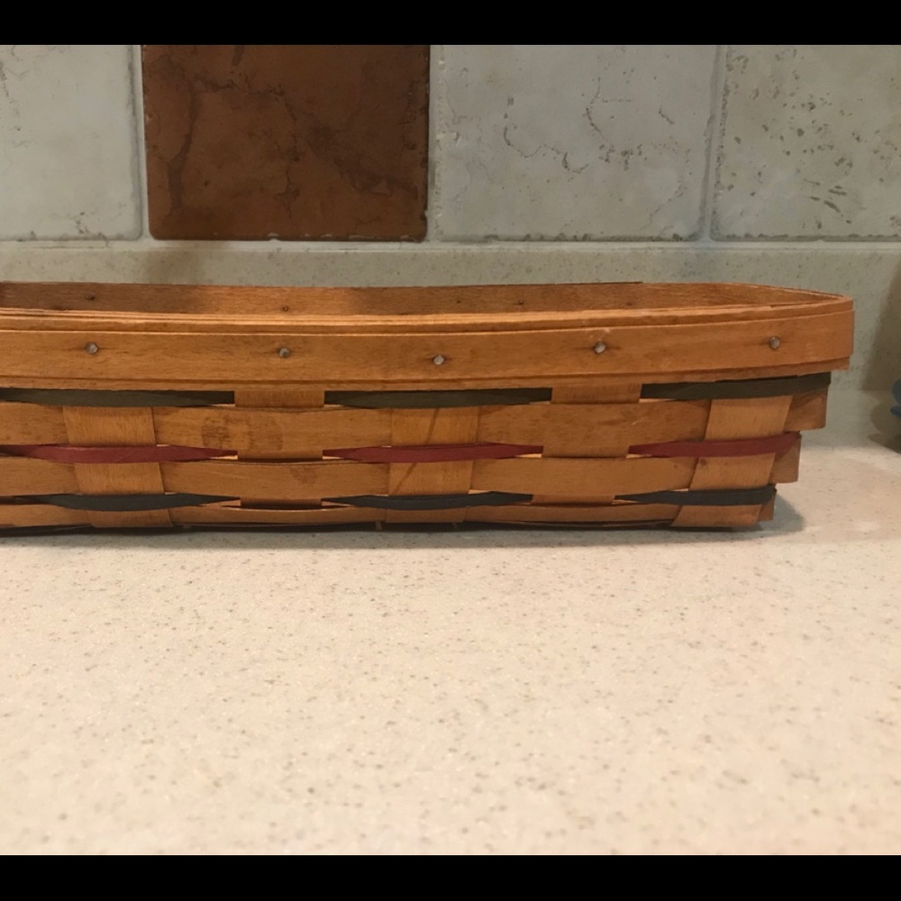 Longaberger small basket.